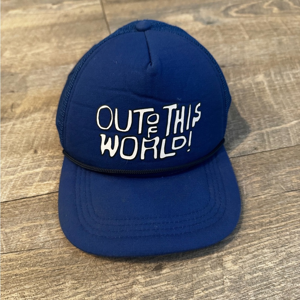 OUT OF THIS WORLD TRUCKER HAT
